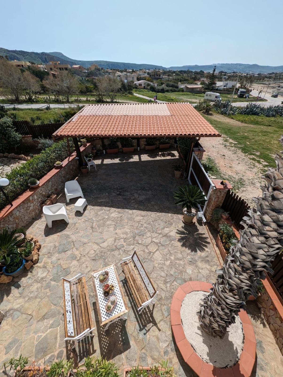Villa Baia Di Cornino Custonaci Eksteriør bilde
